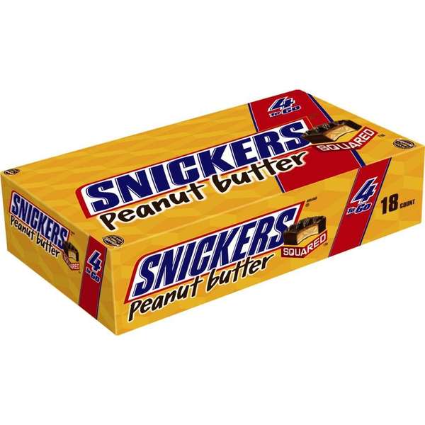 Snickers Snickers King Size Peanut Butter Squared Snicker 3.56 oz. Bar, PK108 261876